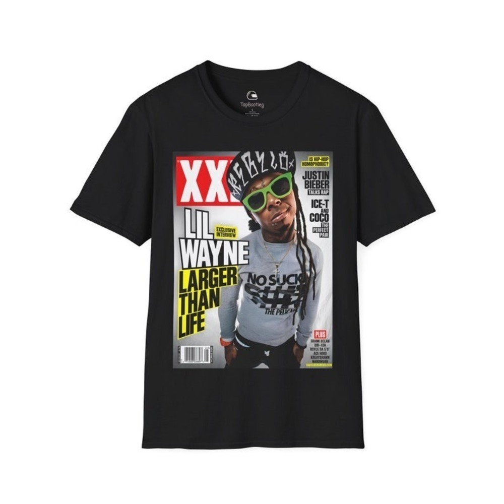 Lil Wayne XXL July 2011 Cover Bootleg T-Shirt